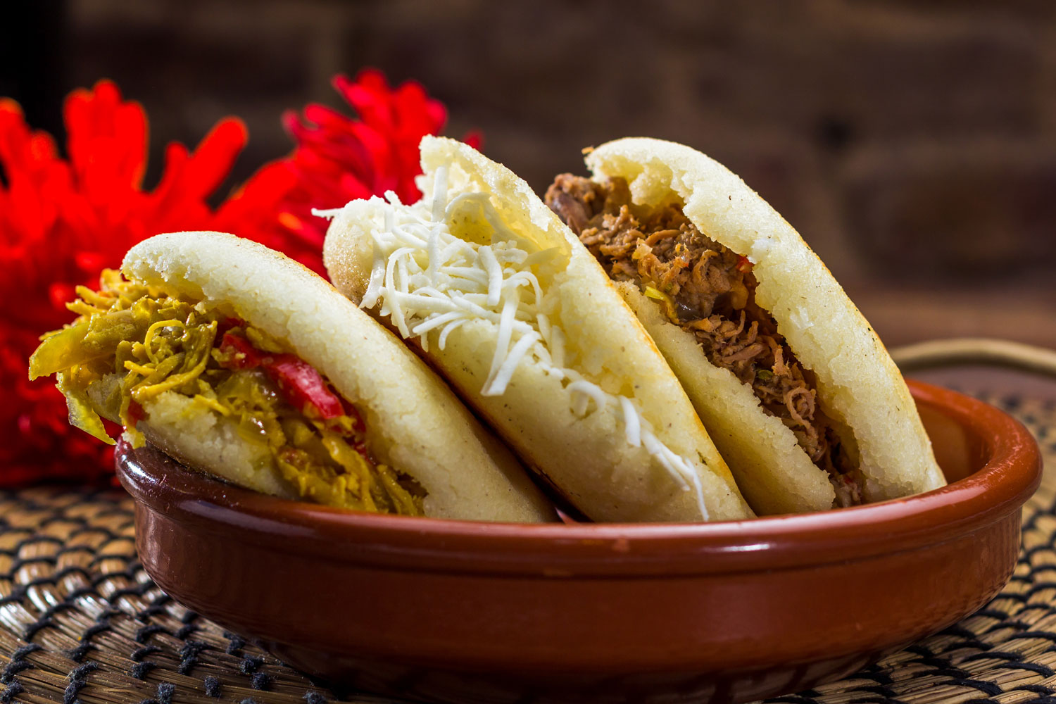 Must try Arepas in Venezuela and Colombia.
