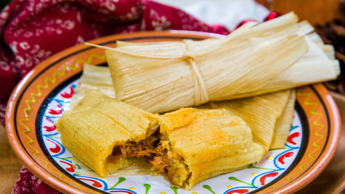 Must try Tamales food in latin America.