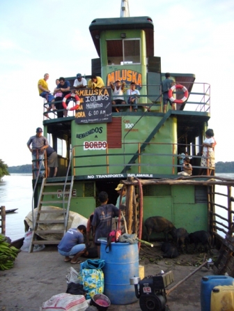 Amazon Jungle, Barge