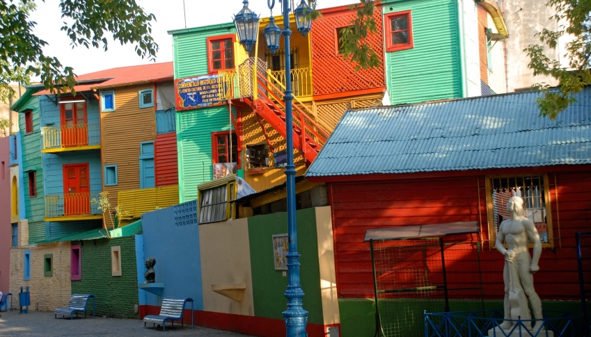 Caminito, a street museum in La Boca, is a must-see in Buenos Aires
