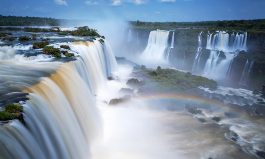 The Iguazu falls will impress you