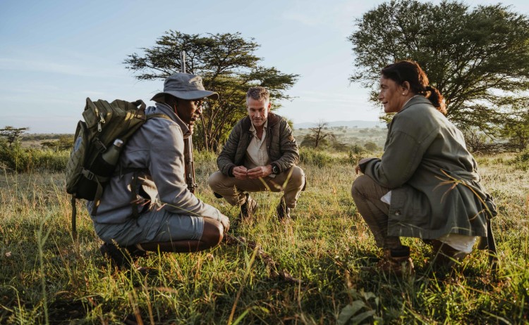 Usawa Serengeti Mobile Camp walking safari 1