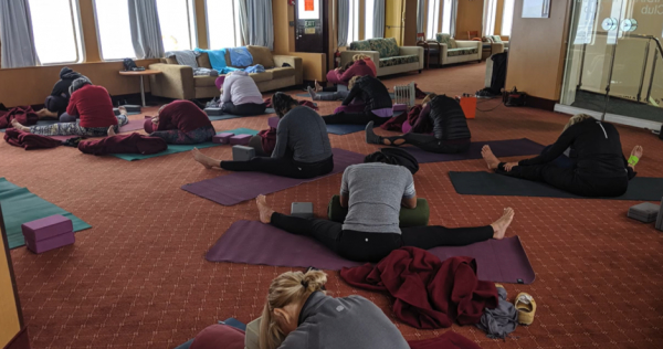 Yoga Class on the Cruise