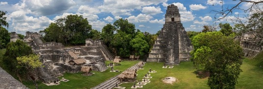 Mayan ruins in Tikal, Guatemala