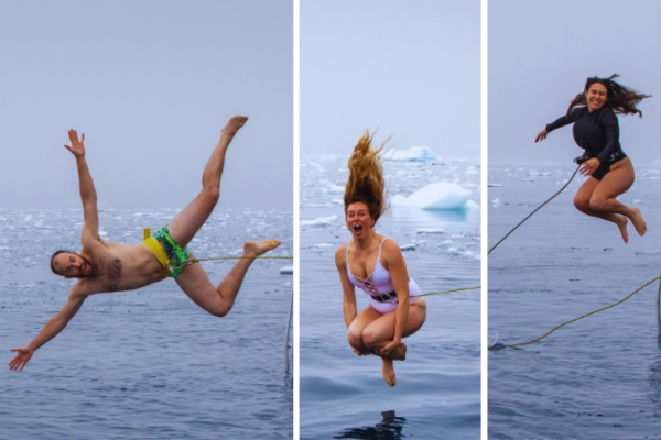 Say freeeeeeze Polar Plunge 