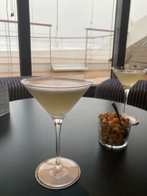 Cocktails onboard L.Austral