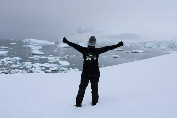 Destination Specialist Pia in Antarctica 2019