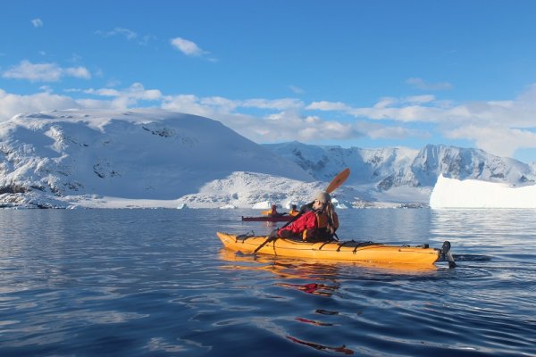 Kayaking in Antarctica is an experience of a lifetime
