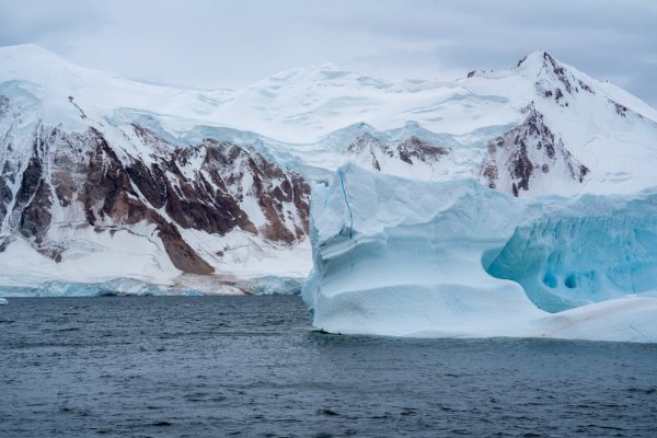 Icebergs and frozen landscape of Antarctica Icebergs and frozen landscape of Antarctica