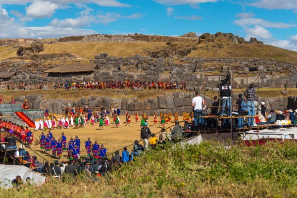 Inti Raymi festival in Cusco Peru