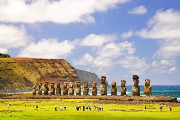UNESCO protected Easter Island Chile