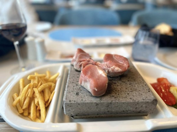 Food onboard Ocean Albatros