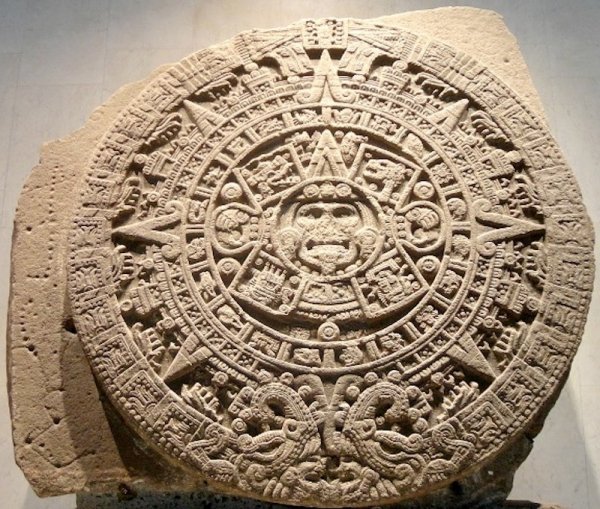 Aztec Sun Stone in Mexico City