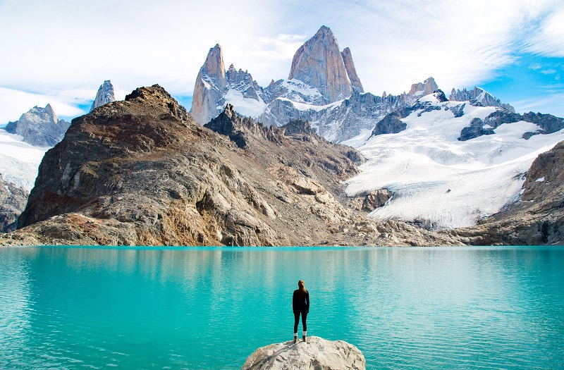 The breathtaking Torres del Paine