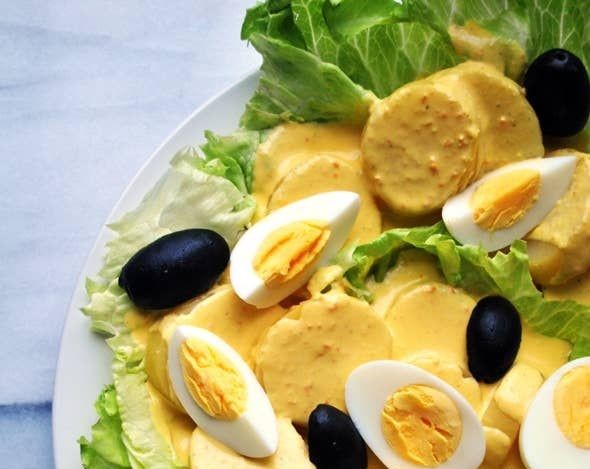 Papa a la Huancaína.